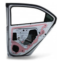 Porta Traseira Direita Recuperavel Onix Prisma 12/18 Traseira Direita Branco