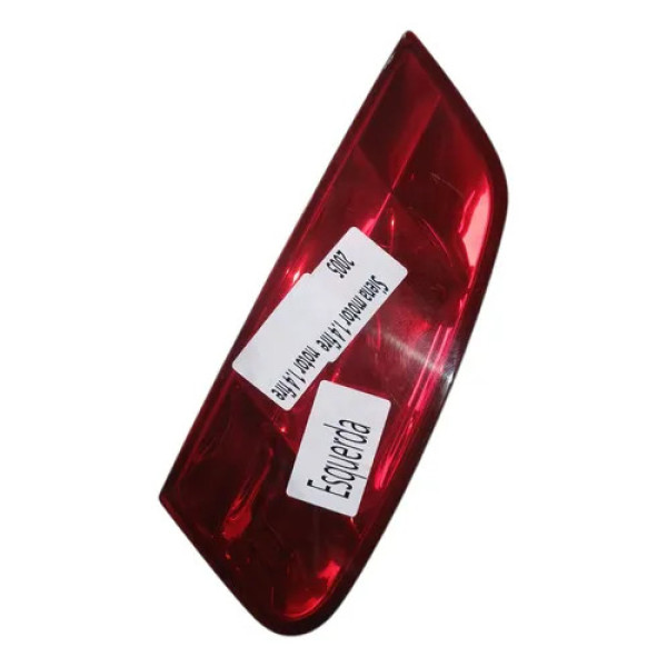 Lanterna Esquerda Tampa Porta Malas Fiat Siena 2005 Esquerdo/motorista Vermelho