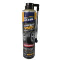 Spray Reparador Instantâneo Furo Pneu Br Brasil 400ml Preto