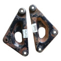 Par Suporte Agregado Coxim Motor Astra 2003 Preto