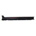 Spoiler Lateral Esquerdo Chevrolet Meriva 2012 C/detalhes Preto
