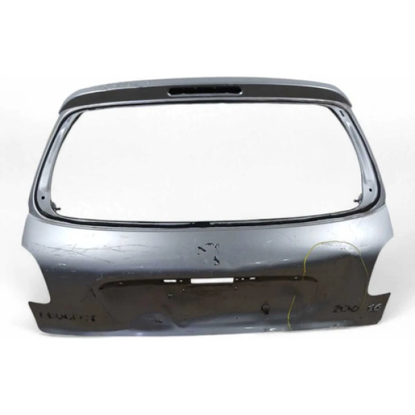 Tampa Traseira Recuperavel Peugeot 206 2009 A 2015 Cinza