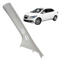 Acabamento Coluna Parabrisa Esquerda Chevrolet Prisma 2015 Branco