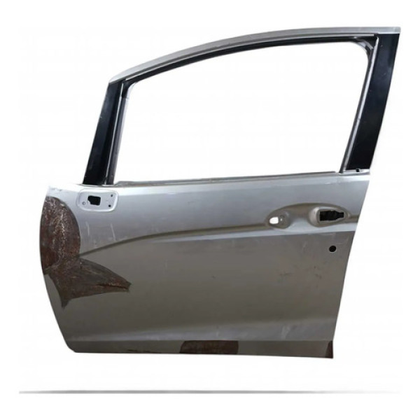 Porta Dianteira Esquerda Recuperada Honda Fit 2015/2021 Dianteira Esquerda Cinza
