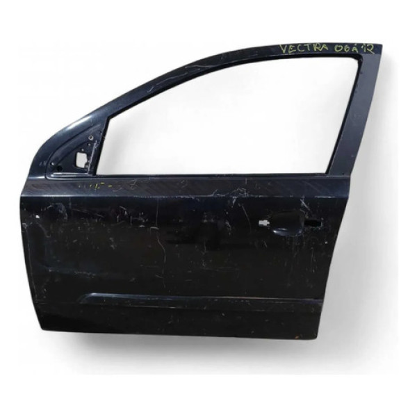 Porta Dianteira Esquerda Recuperavel Vectra C /gt 2006/12 Dianteira Esquerda Preto