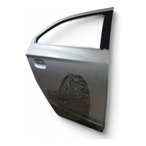 Porta Traseira Direita Onix/prisma 2012/18 Recuperada Traseira Direita Cinza
