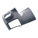 Acabamento Inferior Esquerdo Painel Chevrolet Prisma 2015 Cinza-escuro Listras