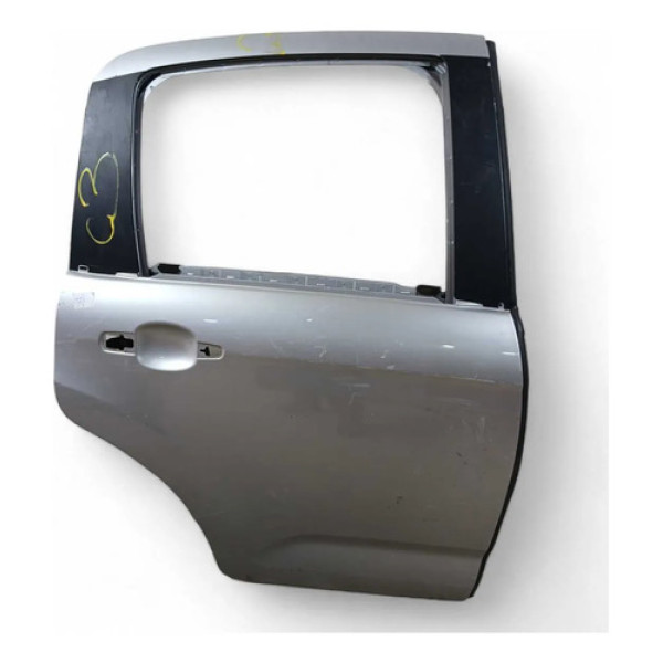 Porta Traseira Direita Citroen C3 2013 Traseira Direita Cinza