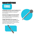 Chave De Roda Tipo L Com Espatula 17mm