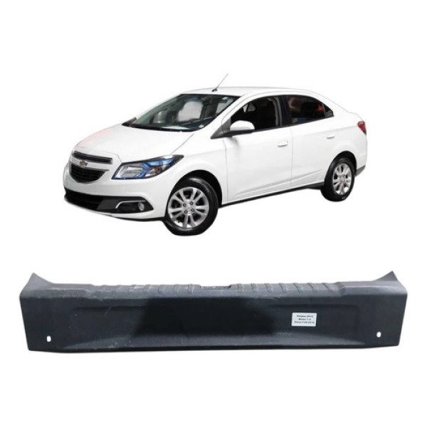 Soleira Porta Malas Chevrolet Prisma 2015 Cinza-escuro