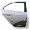 Porta Traseira Direita Recuperada Onix Prisma 2012/18 Traseira Direita Branco