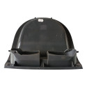 Moldura Superior Central Painel Chevrolet Corsa 2010  Cinza-escuro