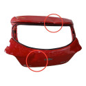 Tampa Traseira Chevrolet Onix Lt 16/19 (recuperavel) Vermelho