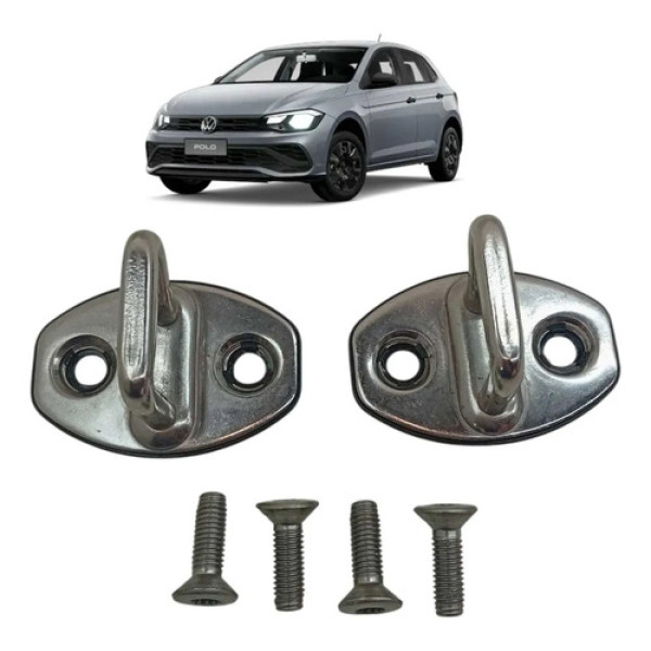 Par De Batentes Portas Dianteiras Vw Polo 23/24