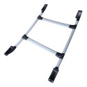 Rack De Teto Bagageiro Chevrolet Meriva 2011/2012 Tubolar Cinza
