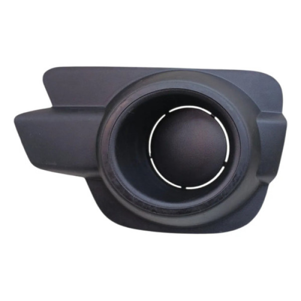Moldura Farol Milha Esquerdo Renault Kwid 17/23 Cinza-escuro Cinza-escuro Esquerdo