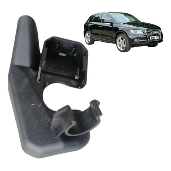 Acabamento Defletor Água Capô Audi Q5 2015 Preto Preto
