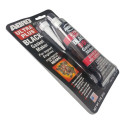 Silicone De Alta Temperatura Abro Plus Black 85g Preto