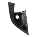 Moldura Interna Retrovisor Manual L.d Gm Onix Prisma 13/16 Cinza-escuro