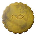 Tampa Oleo Chevrolet Celta Corsa Astra 89/96 Amarelo