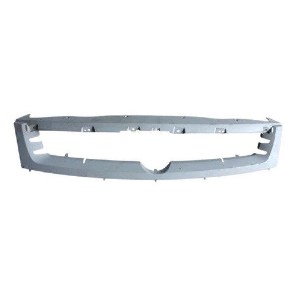 Moldura Grade Dianteira Fiat Palio Fire 2014/2015 Cinza  Cinza