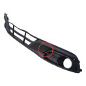 Grade Inferior Chevrolet Onix Prisma 12/16 C/detalhes Preto Fosco