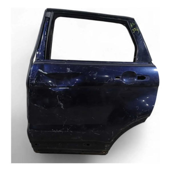 Porta Traseira Esquerda Recuperavel Land Rover Evoque 2012 Traseira Esquerdo Azul