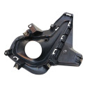 Grade Esquerda Farol Milha Chevrolet Onix 20/21 (original) Preto Esquerdo
