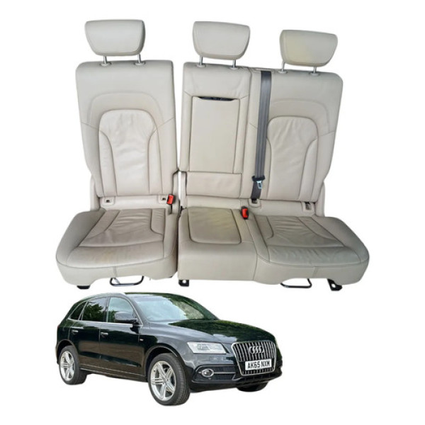 Banco Traseiro Audi Q5 2015 Original Bege Bege
