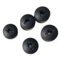 Tampa Parafuso Porta Malas Gm Kadett Monza Omega 89/98 Preto