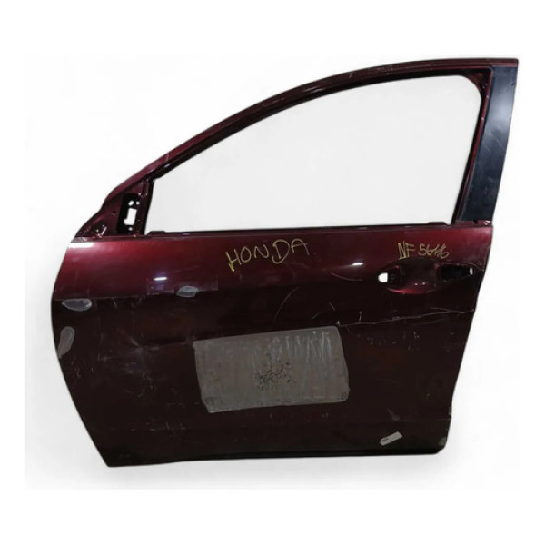 Porta Dianteira Esquerda Recuperada Honda Hr-v 2016/19 Dianteira Esquerda Bordô