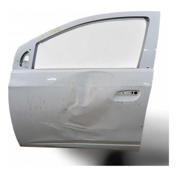Porta Dianteira Esquerda Recuperavel Onix Prisma 2012/2018 Dianteira Esquerda Branca