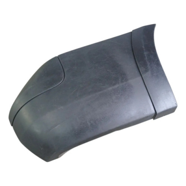 Polaina Direita Parachoque Traseiro Saveiro G5 09/13 Preto Preto