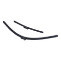 Kit Palheta Limpador Parabrisa Gm Tracker 14/18 Preto Preto
