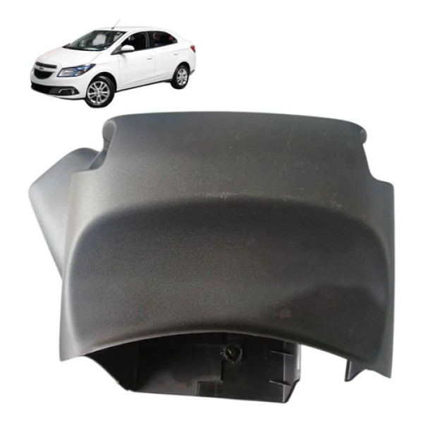 Moldura Chave De Seta Chevrolet Prisma 2015 Cinza-escuro