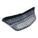 Grade Dianteira Parachoque Chevrolet Agile 11/17 Preto Fosco