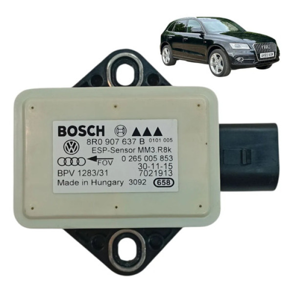Módulo Sensor Estabilidade Audi Q5 2015 Preto Preto