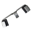 Batente Fechadura Porta Malas Chevrolet Corsa 2010 Cinza
