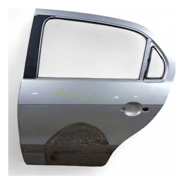 Porta Traseira Esquerada Recuperada Gol G5 2009/2012 Traseira Esquerda Cinza