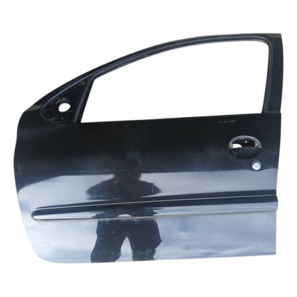 Porta Dianteira Esquerda Peugeot 206 2007 Dianteira Esquerdo Preto