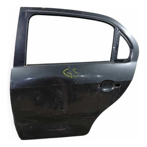 Porta Traseira Esquerada Recuperada Gol G5 2009/2012 Traseira Esquerda Cinza-escuro