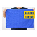 Microfibra Quadriculada Azul 48x58 260gssm Azul