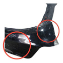 Tampa Traseira Chevrolet Onix Lt Ltz 13/19 Recuperada Preto