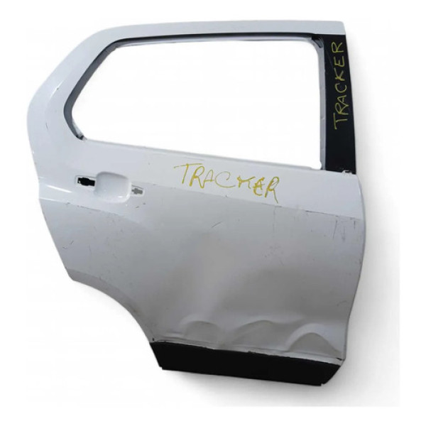 Porta Traseira Direita Recuperavel Chevrolet Tracker 2016 Traseira Direita Branco