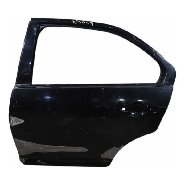 Porta Traseira Esquerda Recuperada Ford Fusion 2008 Traseira Esquerda Preto