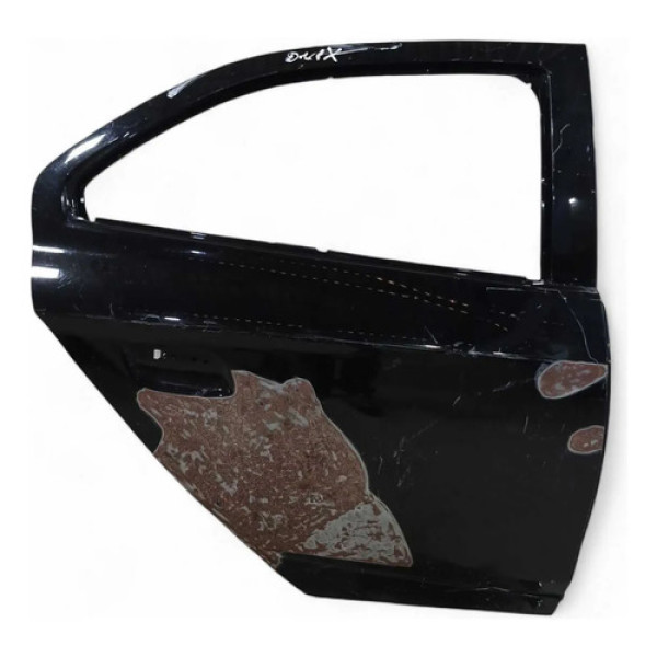 Porta Traseira Direita Recuperada Onix Prisma 2012/18 Traseira Direita Preto