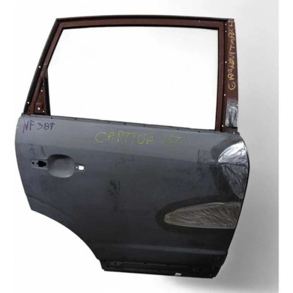 Porta Traseira Direita Recuperada Chevrolet Captiva 2007/13 Traseira Direita Cinza