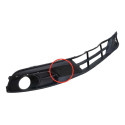 Grade Inferior Chevrolet Onix Prisma 12/16 C/detalhes Preto Fosco