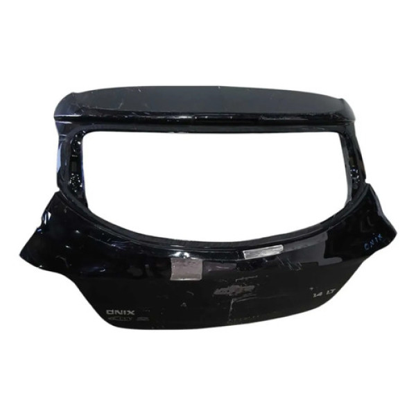 Tampa Traseira Chevrolet Onix Lt (recuperavel) Com Avaria Preto