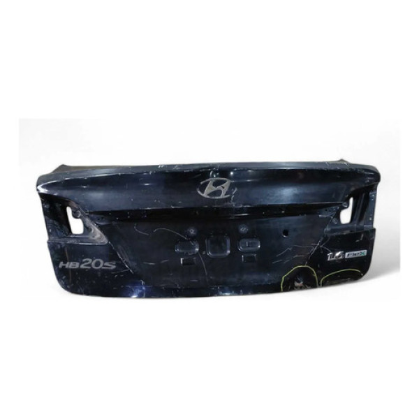 Tampa Traseira Recuperavel Hyundai Hb20s Sedan 2016/2019 Preto